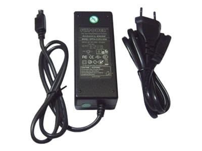 Aixcase AIX-PS34-6PIN - Strømadapter - AC 100-240 V - 34 watt - for Aixcase AIX-CFB3A1, ESU35, ICB3A, ICB5A, IUB3A-B, IUB3A-S, IUB5A1, SUB3A1-B, SUB3 Sort