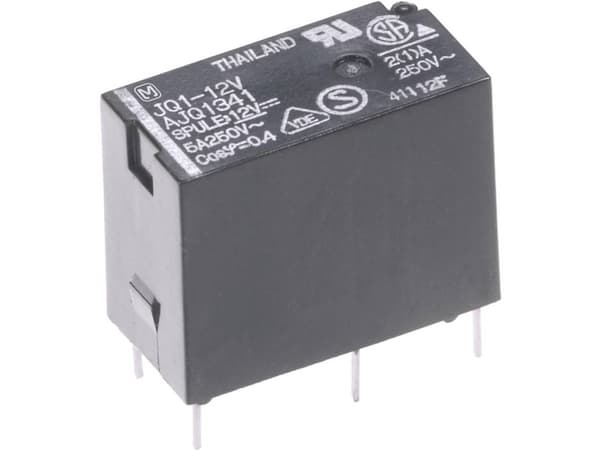 Panasonic JQ1AB24F Print relä 24 V/DC 5 A 1 x gränslägesbrytare 1 st