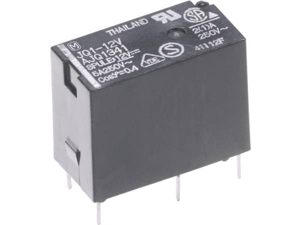 Panasonic JQ1AB24F Print relä 24 V/DC 5 A 1 x gränslägesbrytare 1 st