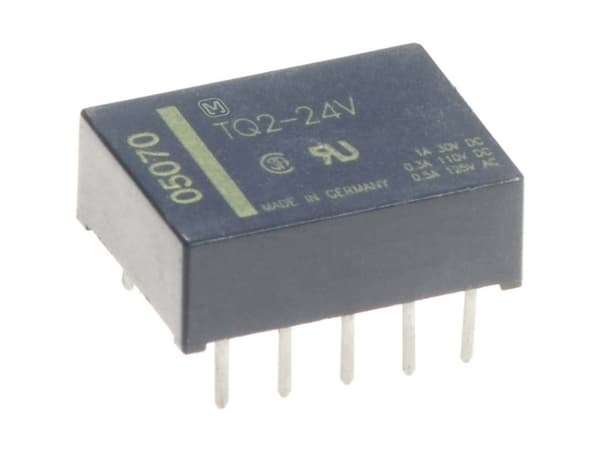 Panasonic TQ2-L2-12V Printrelæ 12 V/DC 2 A 2 x omskifter 1 stk