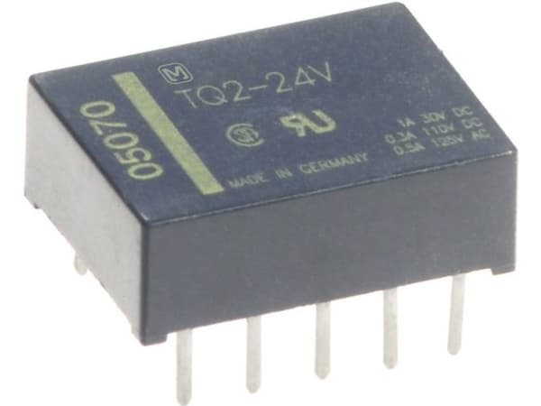 Panasonic TQ2-L2-12V Printrelæ 12 V/DC 2 A 2 x omskifter 1 stk