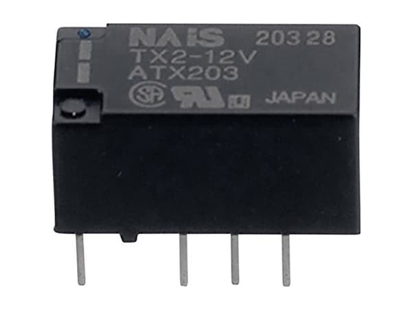 Panasonic TXS24,5 Print relä 4,5 V/DC 1 A 2 x omkopplare 1 st