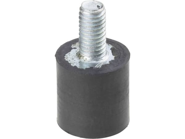 PB Fastener 111435 Buffertfot Utvändig gänga M4 Invändig gänga M4 Höjd 15 mm 1 st