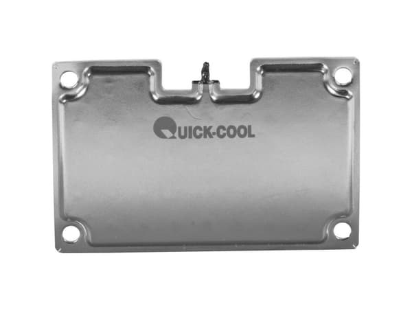 QuickCool 3-D Heat-Diffuser Borehuller (L x B x H) 56 x 56 x 3 mm