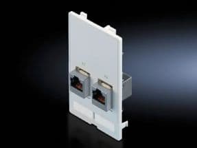 Rittal 2482.560, RJ-45, Valkoinen, Polykarbonaatti (PC), IP65, 60 g Valkoinen