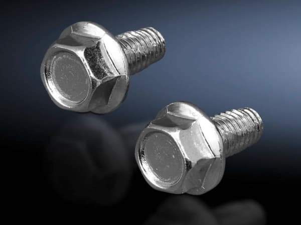 Rittal SZ 2504.000, Skruv, Metallplåt, M5, Silver, 1 cm, 500 styck