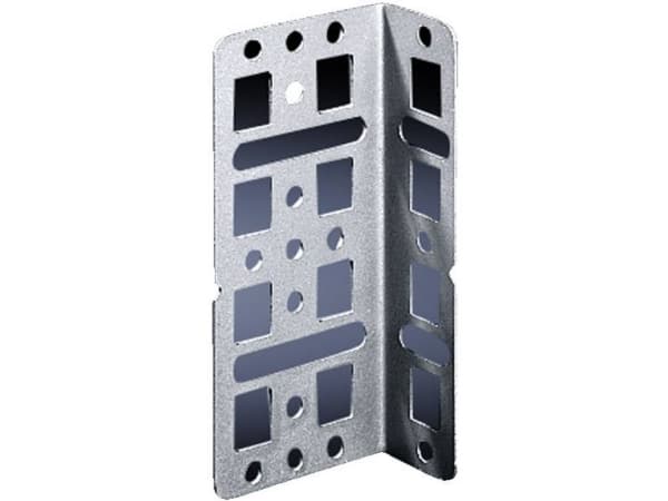 Rittal 4597.000, Kiinnityskiinnike, Hopea, Terästä, 4 kpl, 340 g