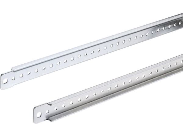 Rittal 4695.000, Kiinnityskisko, Hopea, Terästä, TS, SE, CM, TP, 440 mm, 20 kpl