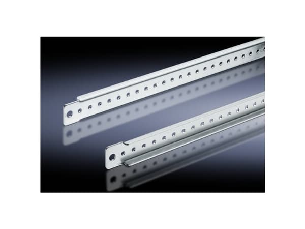 Rittal 4695.000, Kiinnityskisko, Hopea, Terästä, TS, SE, CM, TP, 440 mm, 20 kpl