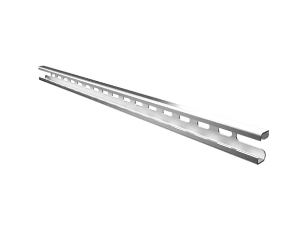 Rittal 4943.000, Kehikkokisko, Hopea, Terästä, TS, SE, 455 mm, 6 kpl