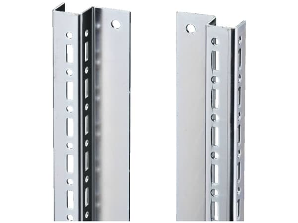 Rittal 5001.050, Skena till rackskåp, Silver, Stål, CM, TP, 510 mm, 4 styck
