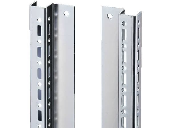Rittal 5001.050, Skena till rackskåp, Silver, Stål, CM, TP, 510 mm, 4 styck