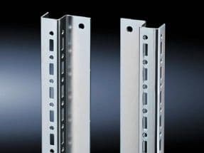 Rittal 5001.052, Kehikkokisko, Hopea, Terästä, TP, CM, 910 mm, 4 kpl