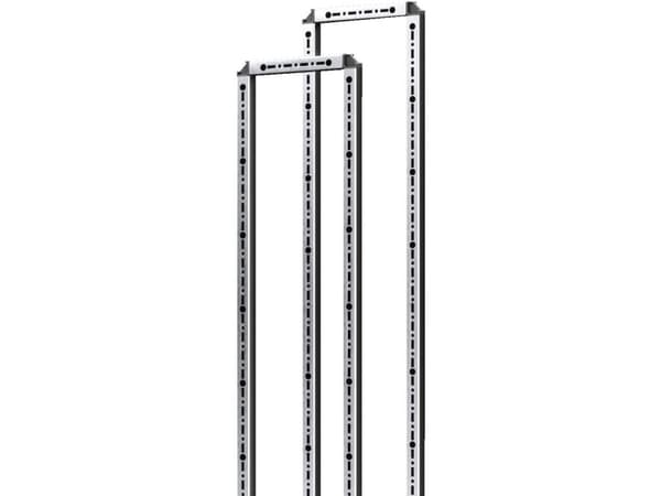 Rittal 5501.210, Dørramme, Hvit, Stål, TS IT, TS, SE, 2 stykker, 6,7 kg