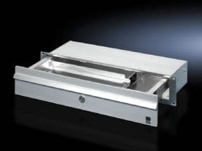 Rittal CP 6002.000, Lådenhet, Grå, Gjuten aluminium, Stål, 2U, 390 mm, 139 mm
