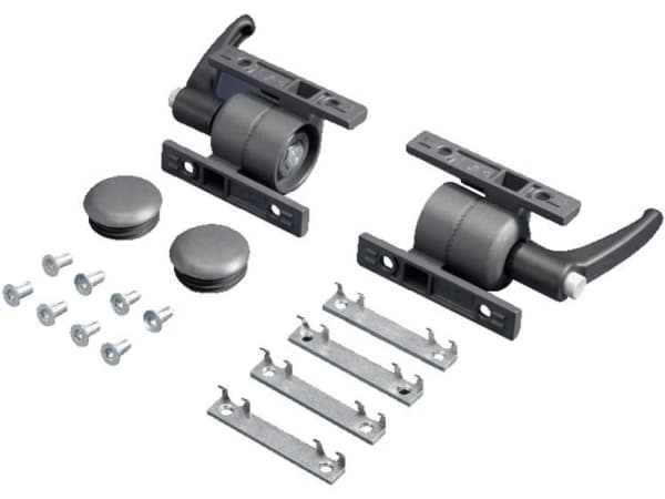 Rittal CP 6005.500, Svart, Grå, Zink, 1 styck, 720 g