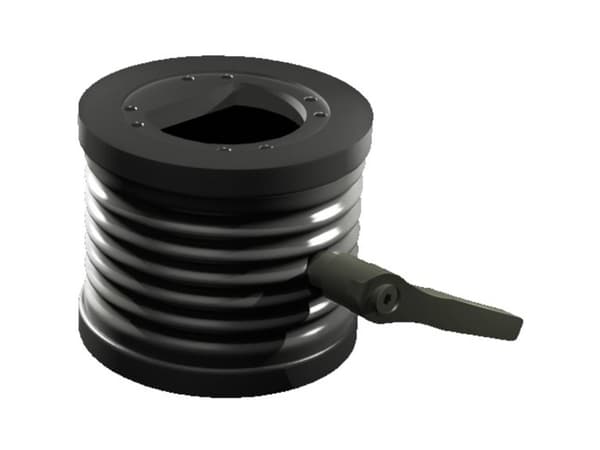 Rittal CP 6206.420, 0 - 7,5°, 1,2 kg, 130 mm, 1 styck