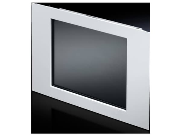 Rittal SM 6450.010 TFT-skærm 15 tommer Aluminium Gråhvid (RAL 7035) (B x H) 430 mm x 343 mm 1 stk