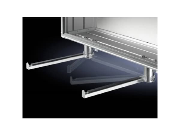 Rittal CP 6514.200, Hvit, Stål, 2 stykker, 1,09 kg