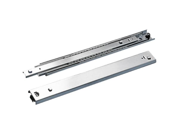 Rittal teleskopisk skena för 100kg enhet baseT 700mm PU 2st