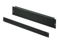 Rittal - Stativsløringspanel - RAL 9005 - 3U - 19"
