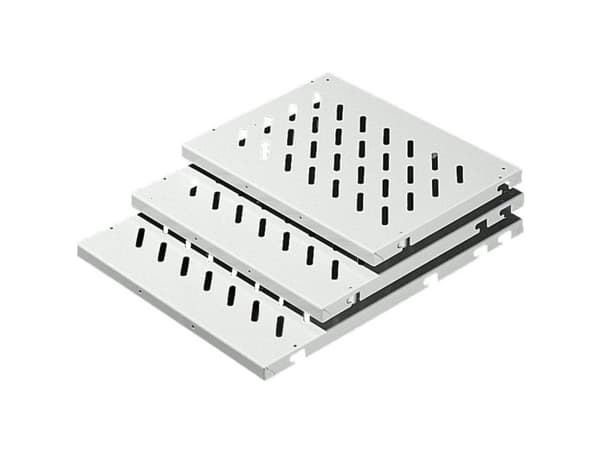 Rittal 7186.735, Grå, Stål, 50 kg, 671 mm, 700 mm, 29 mm