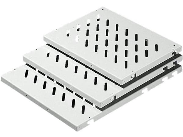 Rittal 7186.735, Grå, Stål, 50 kg, 671 mm, 700 mm, 29 mm