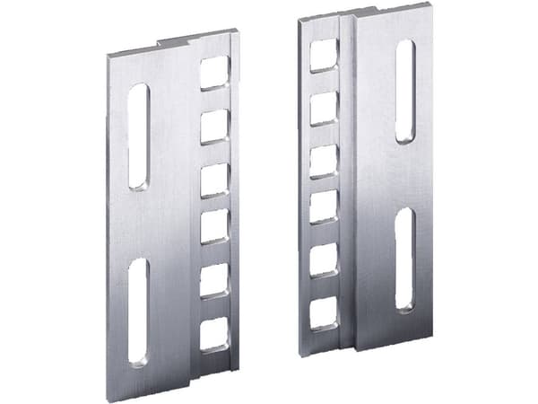 Rittal DK 7246.010, Grå, Gjuten aluminium, 1U, 48,3 cm (19"), 1 styck