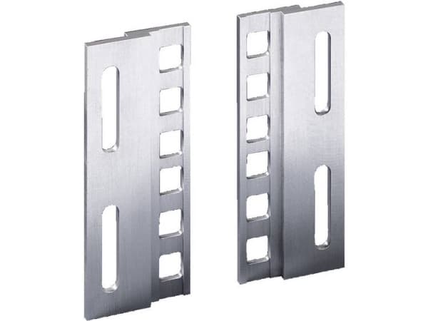 Rittal DK 7246.010, Grå, Gjuten aluminium, 1U, 48,3 cm (19"), 1 styck