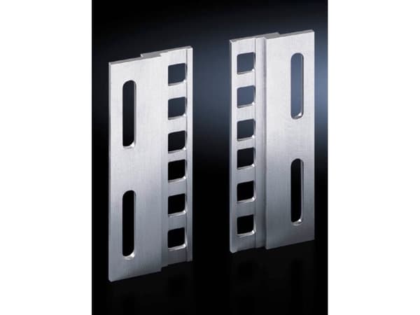 Rittal DK 7246.010, Grå, Gjuten aluminium, 1U, 48,3 cm (19"), 1 styck