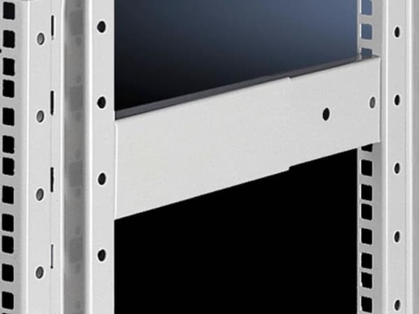Rittal DK 7401.000, Harmaa, Terästä, 48,3 cm (19"), 2 kpl, 910 g