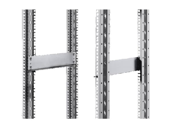Rittal DK 7402.000, Grå, Stål, 48,3 cm (19"), 1,07 kg