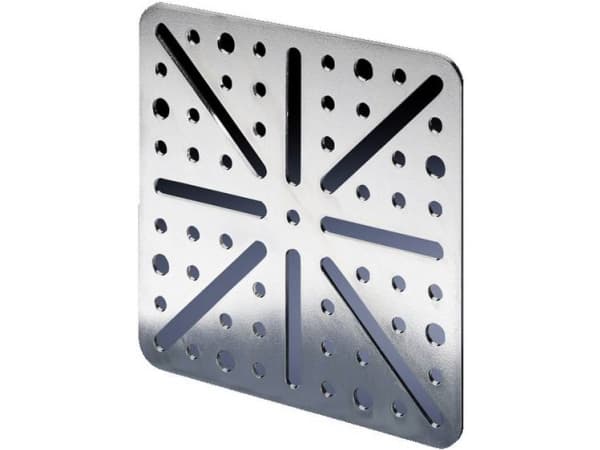 Rittal TS 8612.410, Rackplate, Sølv, Stål, TS, SE, IW, PC, 118 mm, 118 mm