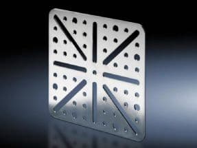 Rittal TS 8612.410, Rackplate, Sølv, Stål, TS, SE, IW, PC, 118 mm, 118 mm