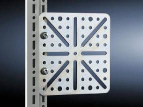 Rittal TS 8612.410, Rackplate, Sølv, Stål, TS, SE, IW, PC, 118 mm, 118 mm