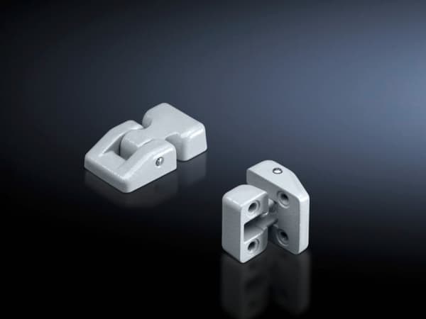 Rittal GA 9123000 Gångjärn Aluminiumgrå (RAL 7001) 2 st