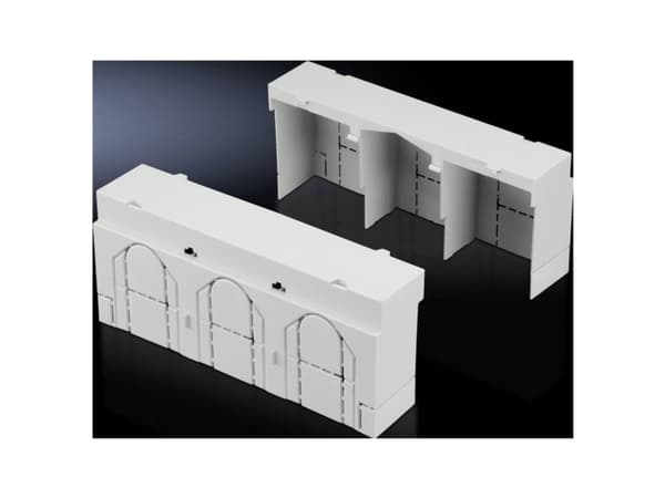 Rittal Connection space cover, Harmaa, Polyamidi