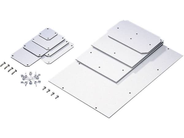 Rittal PK 9550.000, Monteringsplate, Grå, 331 mm, 220 mm, 1,25 kg, 4 stykker