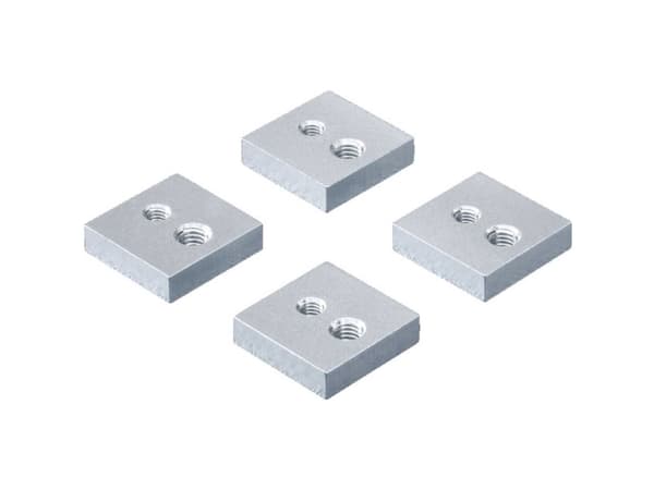 Rittal SV 9660.970, Kiinnityskiinnike, Hopea, Terästä, 1 kpl
