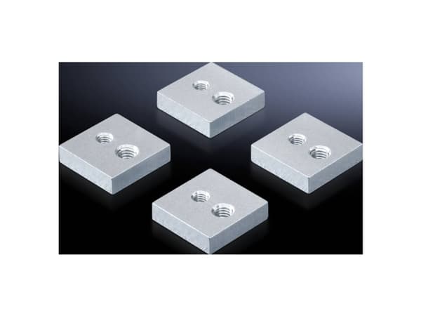 Rittal SV 9660.970, Kiinnityskiinnike, Hopea, Terästä, 1 kpl