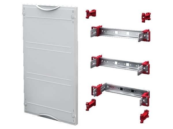 Rittal SV 9666.223, Grå, 750 mm, 450 mm, 1 stykker, 4 kg