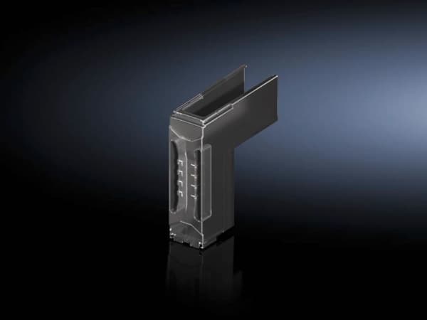 Rittal SV 9677.405, Stativdeksel, Sort, Polykarbonat (PC), 9677.000, 9677.010, 9677.015, 9677.025, 1 stk, 140 g