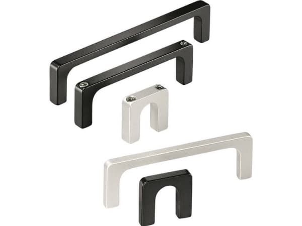 Rohde R3-12.120.04 Profilgreb til cylinderskruer Sort (L x B x H) 132 x 12 x 40 mm 1 stk