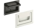 Miniatyrbilde 1 av 4: Rohde SK-79.S118.9005 Skåleformet udklapningsgreb med hurtigrastering Sort (L x B x H) 130 x 20.5 x 91 mm 1 stk