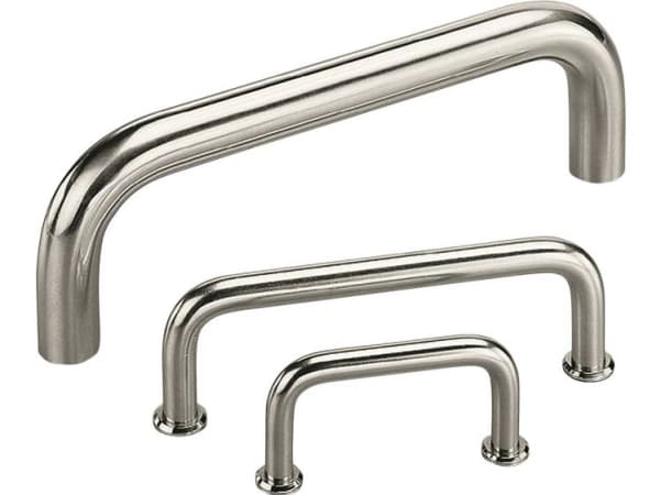 Rohde VA-08.R120.31 Håndtag til cylinderskruer Sølv (L x B x H) 128 x 8 x 35 mm 1 stk