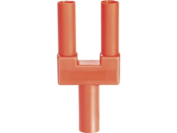 Schnepp SI-FK 19/4 mB rt Sikkerhedskortslutningsstik Rød Stift-diameter: 4 mm Stiftafstand: 19 mm 1 stk