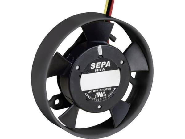 SEPA LF_40B12 Aksial ventilator 12 V/DC 152 l/min (Ø x H) 40 mm x 10 mm