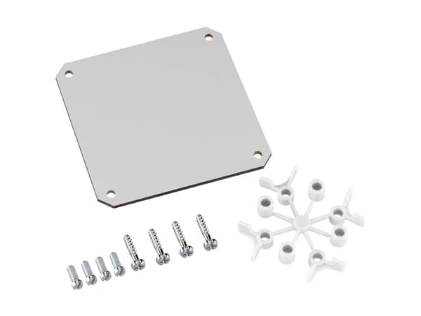 Spelsberg TK MPI-1111 Monteringsplade (L x B) 90 mm x 90 mm Hårdt papir 1 stk