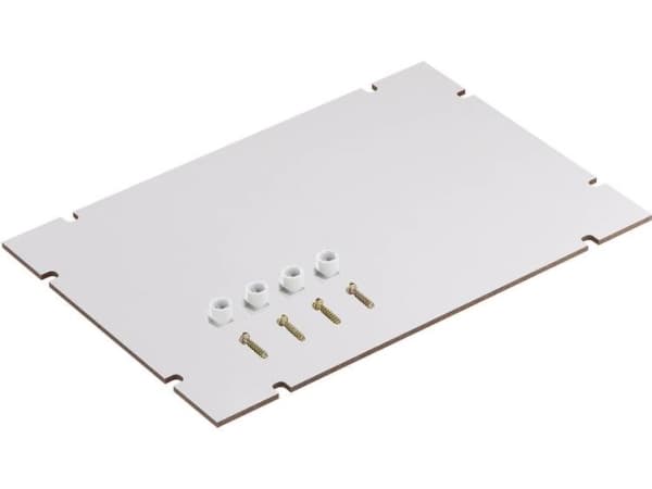 Spelsberg 7100101 GMS 1 GTi Mounting Plate For Plastic Casing (L x W x H) 260 x 160 x 5 mm Steel Compatible with GTi 1