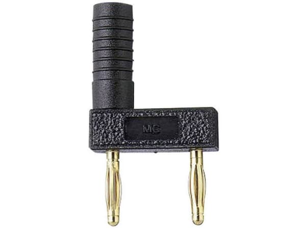 Stäubli KS2-12L/1SA/A Forbindelsesstik Sort Stift-diameter: 2 mm Stiftafstand: 12 mm 1 stk
